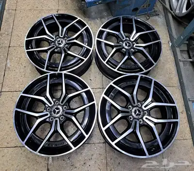جنوط مرسيدسE300موديل2023 مقاس19 اصليه وكاله 4