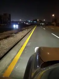 تخطيط بويات الاسفلت حراري وبارد يدوي ومكينه 4