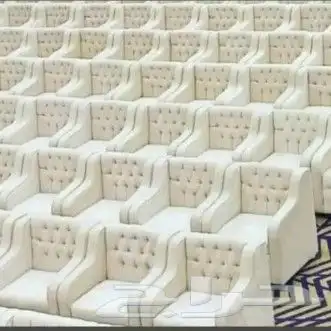 تأجير طاولات وكراسي وكنب وزل وسماعات ومكيفات ومخيمات وقهوجين 3