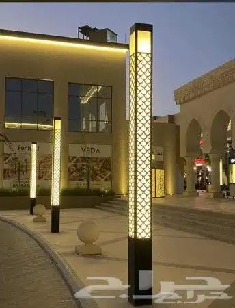 اعمده انا ره مخروط ومضلع ومجسمات لتزين الحدائق 8