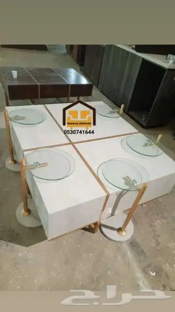 تفصيل أثاث ديكورات طاولات طعام طاولات خدمة 11
