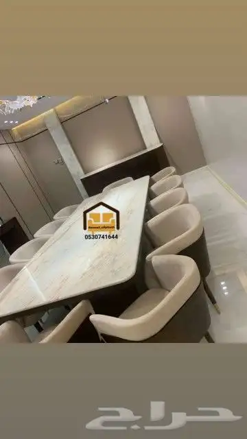 تفصيل أثاث ديكورات طاولات طعام طاولات خدمة 19