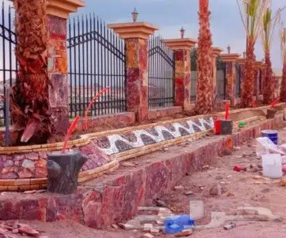لتلبيس الحجر وبناها ورباريب وشغل بلمعده 3