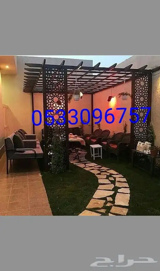 مظلات وسواتر وترميم المباني 7