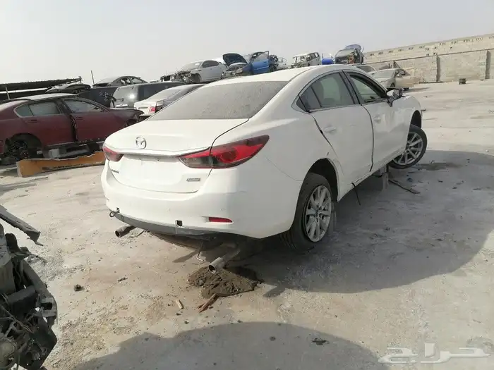 مازدا 6 موديل 2018تشليح بيع قطع غيار فقط 1
