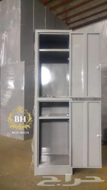 خزائن دواليب حديد درفتين ودرفه وأسرة حديد 7