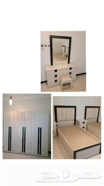 غرف نوم نفرين جديده 1800 ريال 25