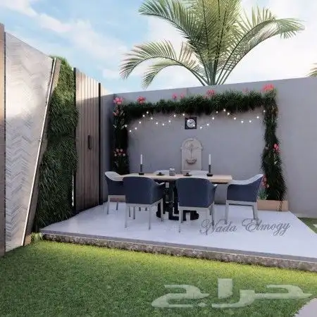 تصميم جلسه لاند سكيب 3d بأقل تكلفه 3