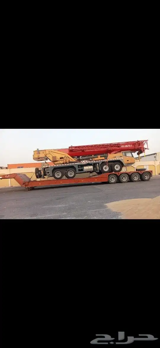 كرينات للايجار بشهر200طن 100طن يوجد سفتي وتيوف 0