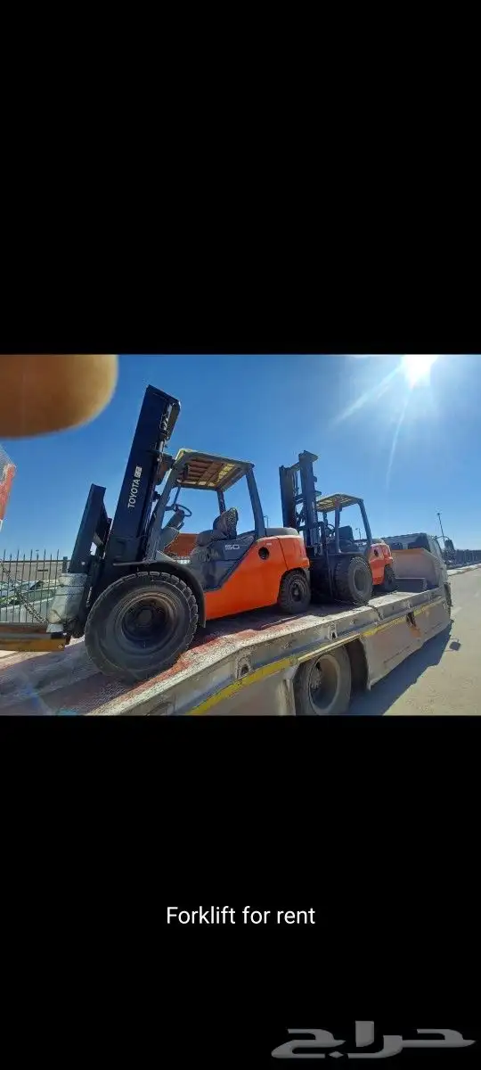 رافعه شوكيه فوركلفت3طن5طن7طن10طن16طن لليجارشهري ويومي ومشوار 5