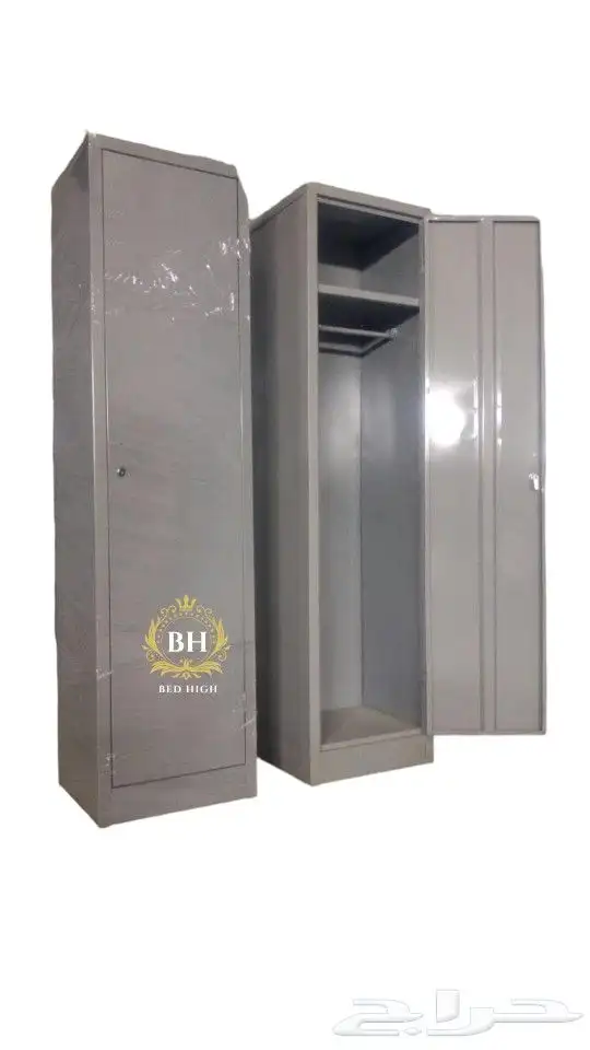 خزائن دواليب حديد درفتين ودرفه وأسرة حديد 1