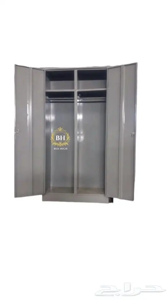 خزائن دواليب حديد درفتين ودرفه وأسرة حديد 5