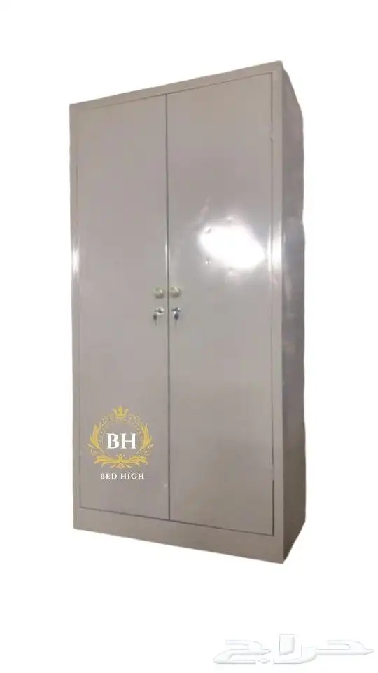 خزائن دواليب حديد درفتين ودرفه وأسرة حديد 4