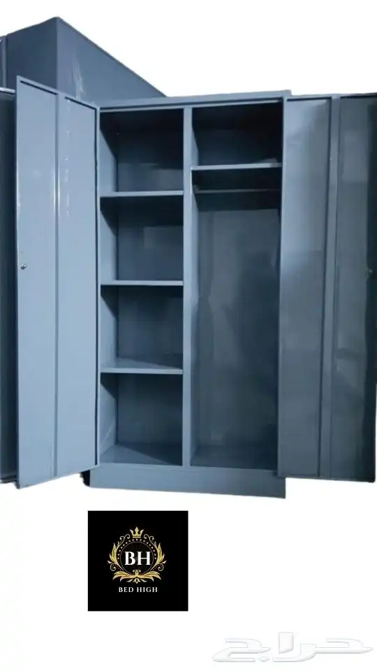 خزائن دواليب حديد درفتين ودرفه وأسرة حديد 3