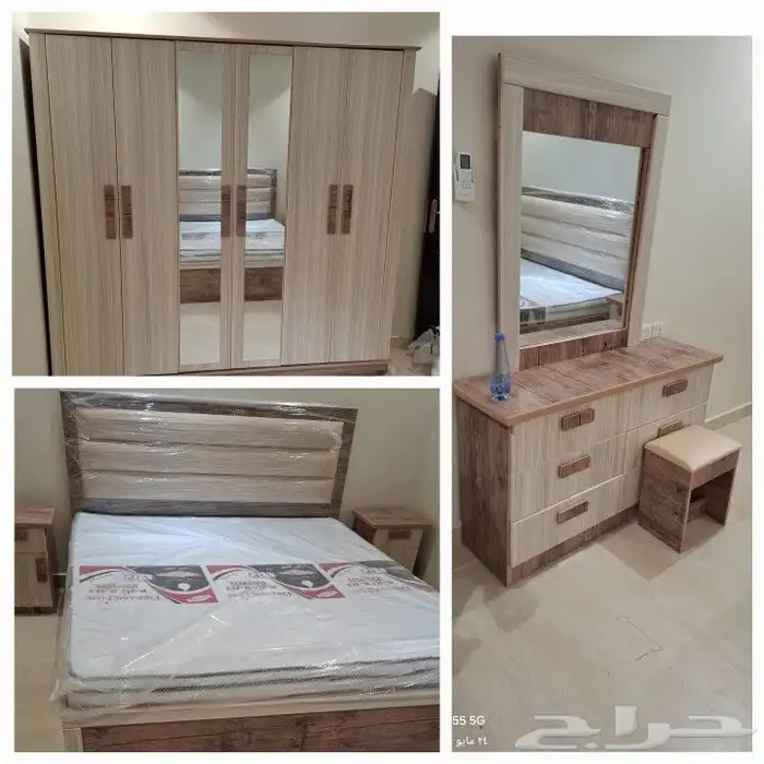 غرف نوم نفرين جديده 1800 ريال 12