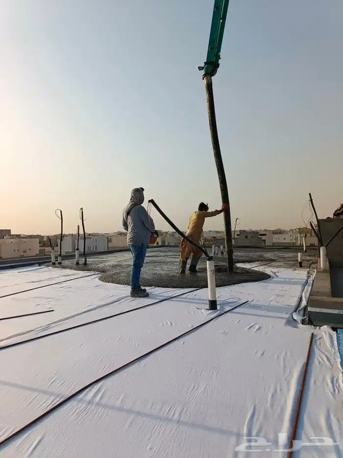 عازل حراري مائي رولات عازل اسمنتي مادة صبيات ترميمات مقاولات 2