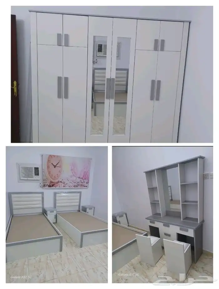 غرف نوم نفرين جديده 1800 ريال 21