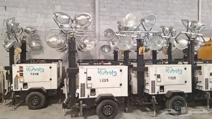 ايجار مولدات كهرباء - تور لايت 2