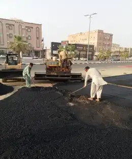 مقاولات كشط واسفلت   سفلته واجهات   رش مادة mc1   mc1 3