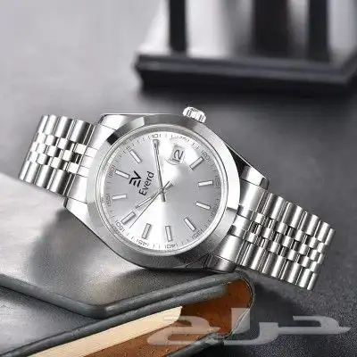 EVERD ايفرد ساعة رجالي ماركة ايفرد الاصلية ضد الماء ضمان س 3