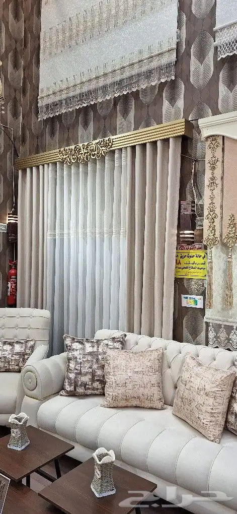 أحدث موديلات الستاير الويفي.قماش لنن شيفون دانتيل بلاك اوت 0