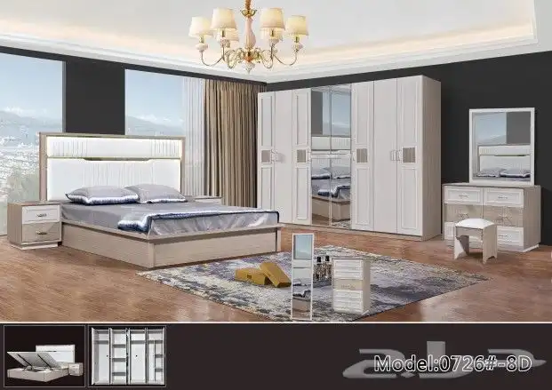 غرف نوم جديده وانيقه بأسعار مخفضه 3