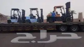 مان لفت رافعات شوكية جي سي بي سيزرلفت كرين للايجار 7