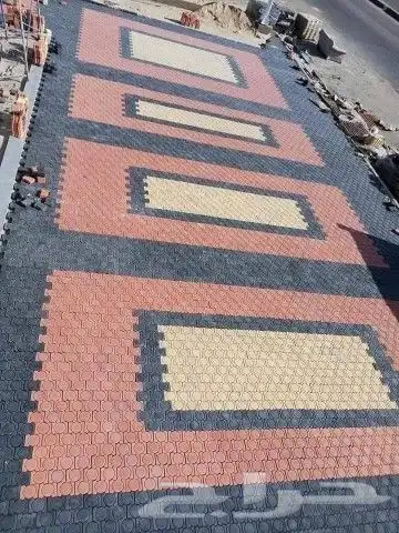 ابو خديجه لتركيب الانترلوك والبلدوره والبلاط في جيزان 0