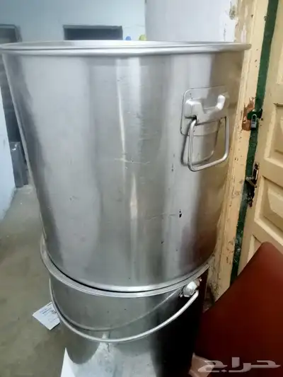 3سطل أستيل محمل 2كبير 1صغير 0