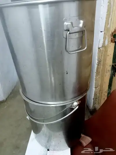 3سطل أستيل محمل 2كبير 1صغير 1