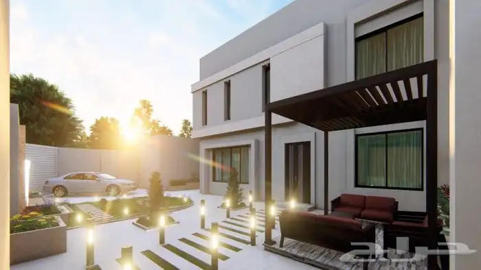 تصميم واجهات فلل مودرن 5