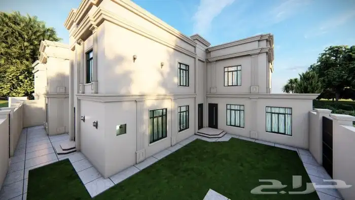 تصميم واجهات فلل مودرن 2