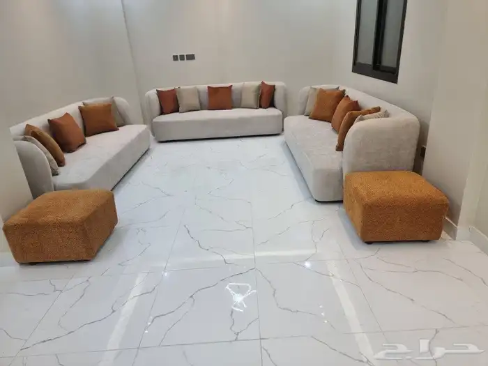 كنب الهبه جاهزوتفصال يوجد تنجيد لجميع انواع الكنب تقسيط تابي 35