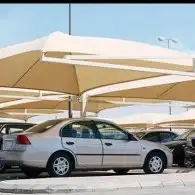 مظلات مواقف سيارات مجالس قزاز مجالس سندويتش بلن معزول 6