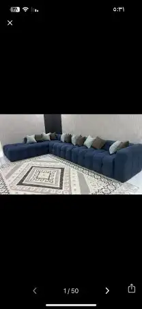 كنب الهبه جاهزوتفصال يوجد تنجيد لجميع انواع الكنب تقسيط تابي 19