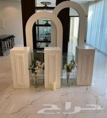 تنسيق طاولات استقبال طاولات طعام مداخل 0