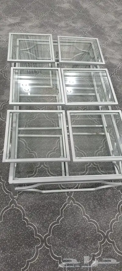 طاولات ارضيه 7 قطع 0