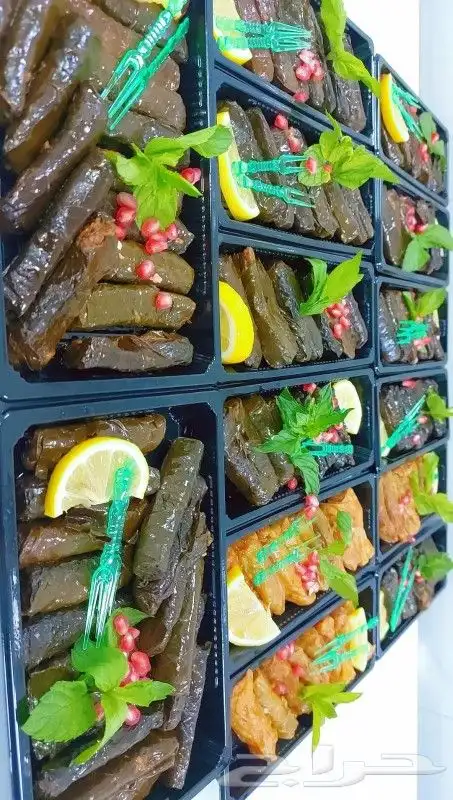 منتو ويغمش أكلات حجازية  مفرزنات  بف_ سمبوسة _ كبة 5