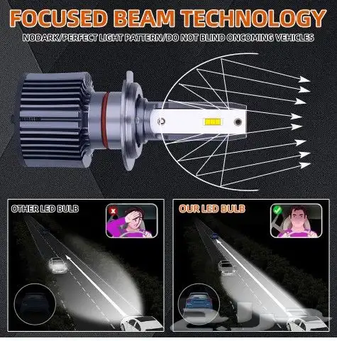 ليد سيارة اوسرام الماني OSRAM Led H11 8