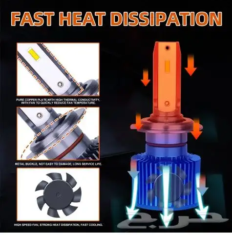 ليد سيارة اوسرام الماني OSRAM Led H11 5