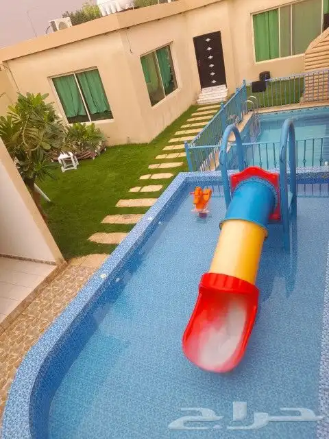 شاليهات نايت بارتي للايجار اليومي حي الرمال الرياض 7