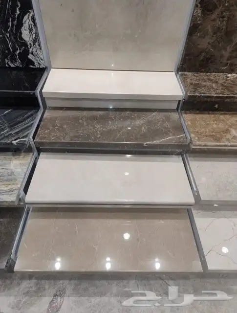 تفصيل درج سلالم رخام سيراميك داخلية وخارجية وأرضيات 7