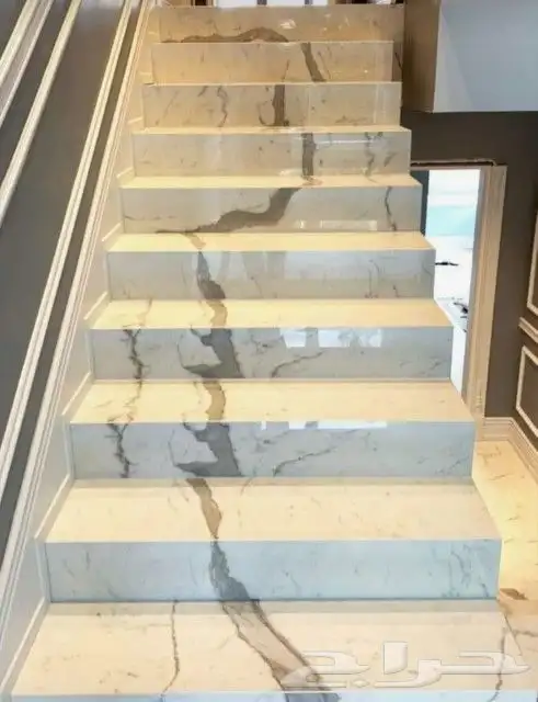 تفصيل درج سلالم رخام سيراميك داخلية وخارجية وأرضيات 0