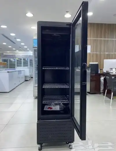 ثلاجات عرض بانكول 1 باب زجاج أسود أحجام مختلفة 1