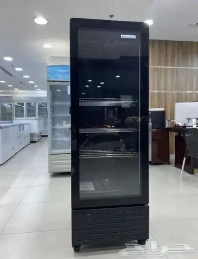 ثلاجات عرض بانكول 1 باب زجاج أسود أحجام مختلفة 4