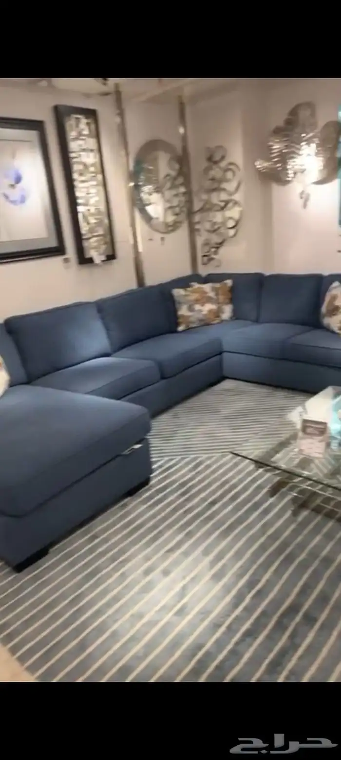 كنب الهبه جاهزوتفصال يوجد تنجيد لجميع انواع الكنب تقسيط تابي 40