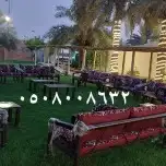 كراسي حديد خارجية جلسات مراكيز احواش استراحات شاليهات كراسي 8