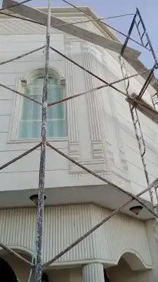 لياسه ملونه بديل الحجر الطبيعي وديكورات خارجيه 11