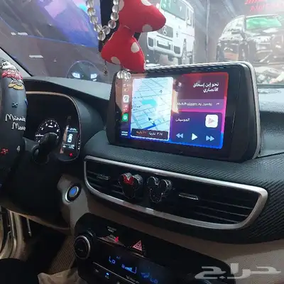 شاشه توسان 2019 فل كامل مع تشغيل 4كاميرات الوكاله 0