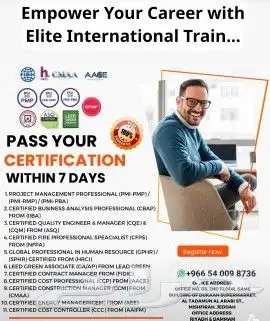 نضمن لك بنسبة 100  الحصول علي شهادة ادارة المشاريع PMP 4